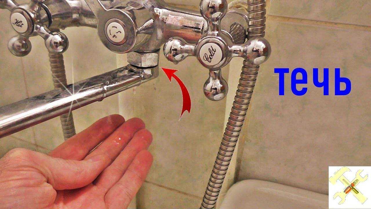 Капает вода из крана: как починить различные типы смесителей?