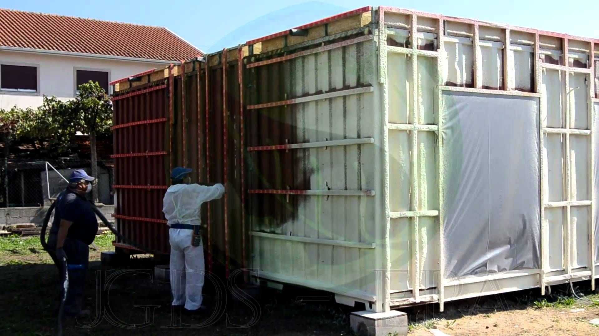 Утепление контейнера для жилья изнутри и снаружи