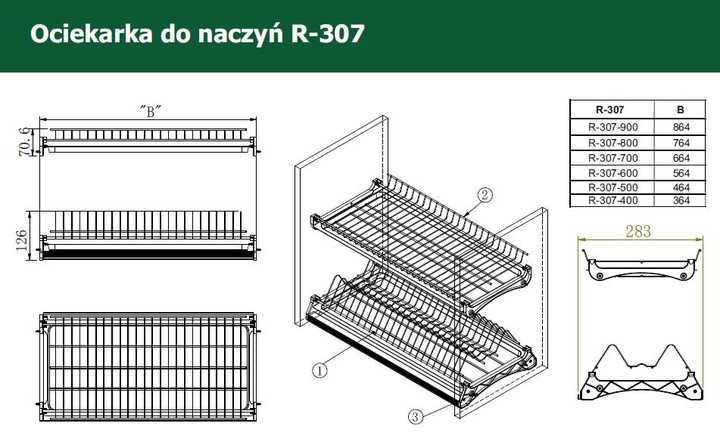 Сушки для посуды: основные характеристики популярных моделей