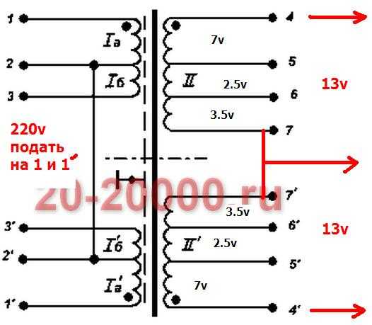 Как рассчитать количество витков и сечение провода трансформатора?