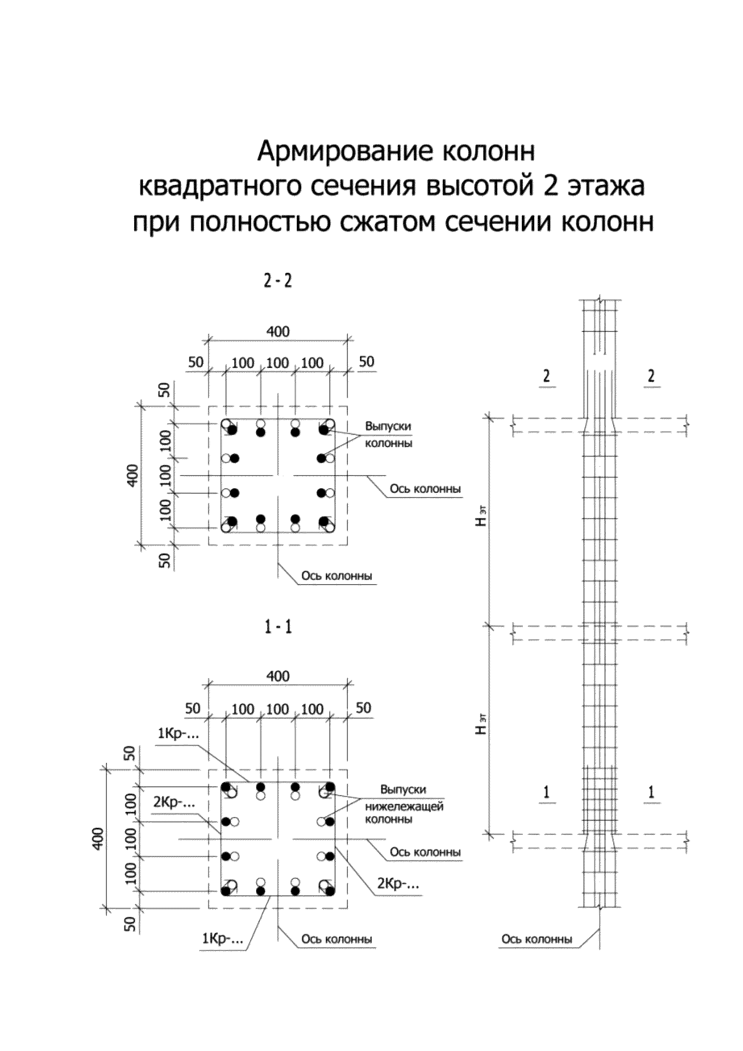 Самостоятельное армирование столбчатого фундамента