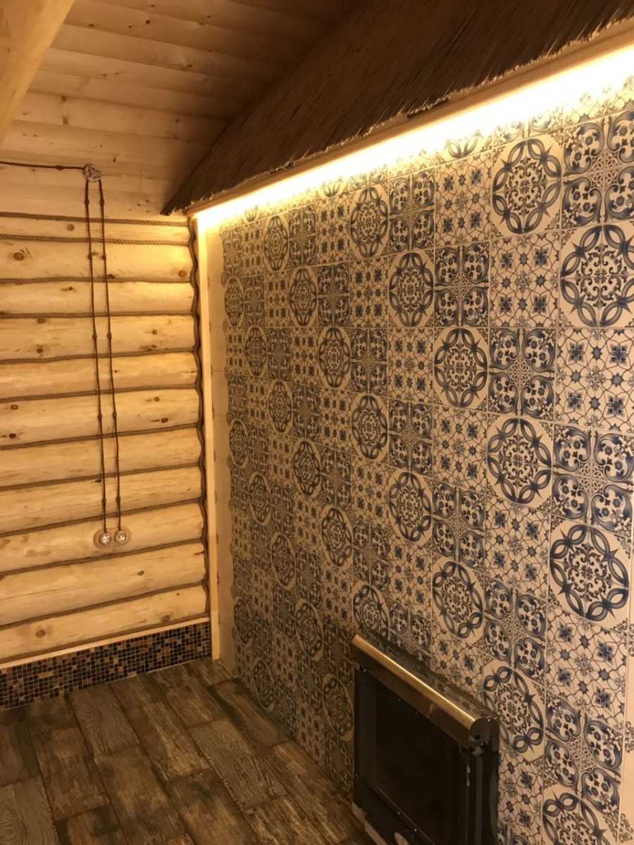 Блок хаус для внутренней отделки бани, фото как выглядит внутри обшитая парилка