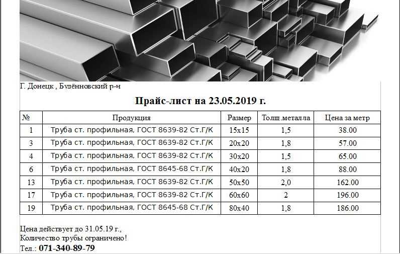 Сантехмет Улан Удэ Прайс Лист