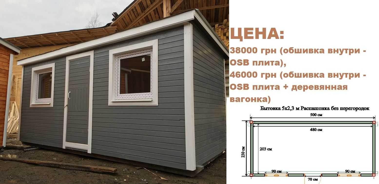 Как обшить бытовку снаружи дешево и красиво