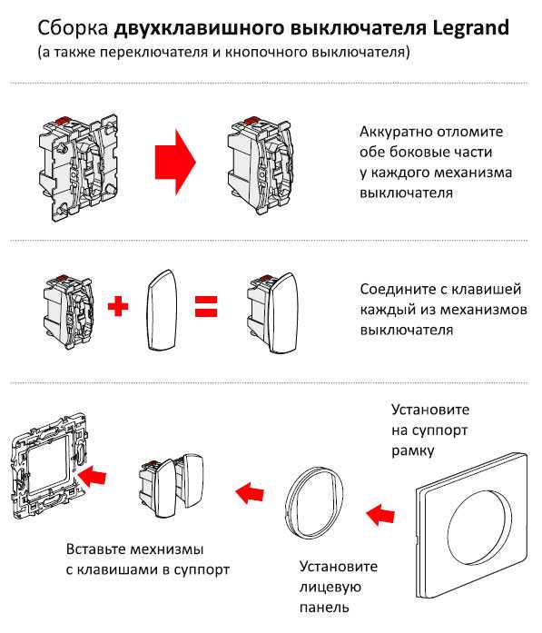 Подключение двухклавишного выключателя lezard | remsovet.com