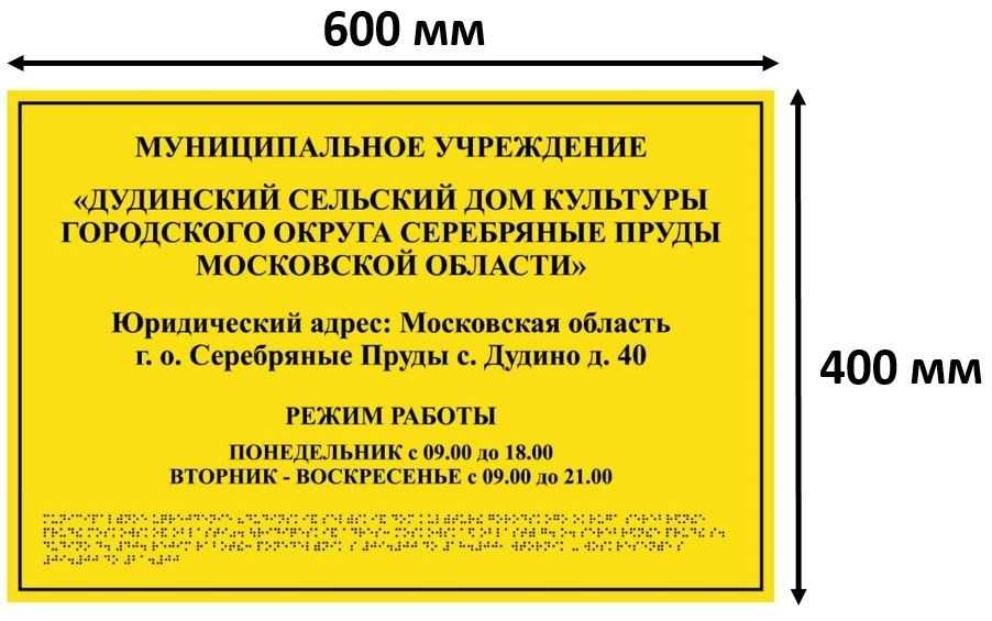 Табличка на дверь офиса: стандартные размеры и рекомендации по выбору