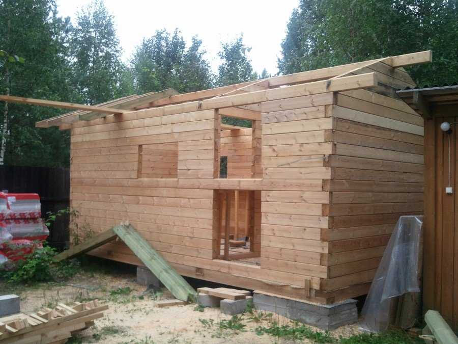 Баня из бруса 100х100 своими руками 80 фото