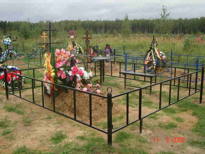 Ограда из цепей на могилу своими руками (много фото) - obzorstroi.ru