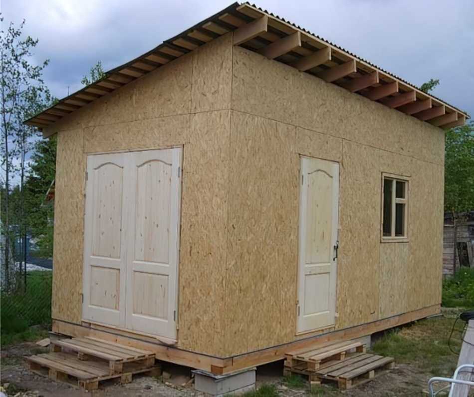 Чем обшить стены сарая внутри - современная усадьба