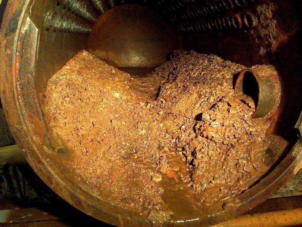 Накипь в паровом котле