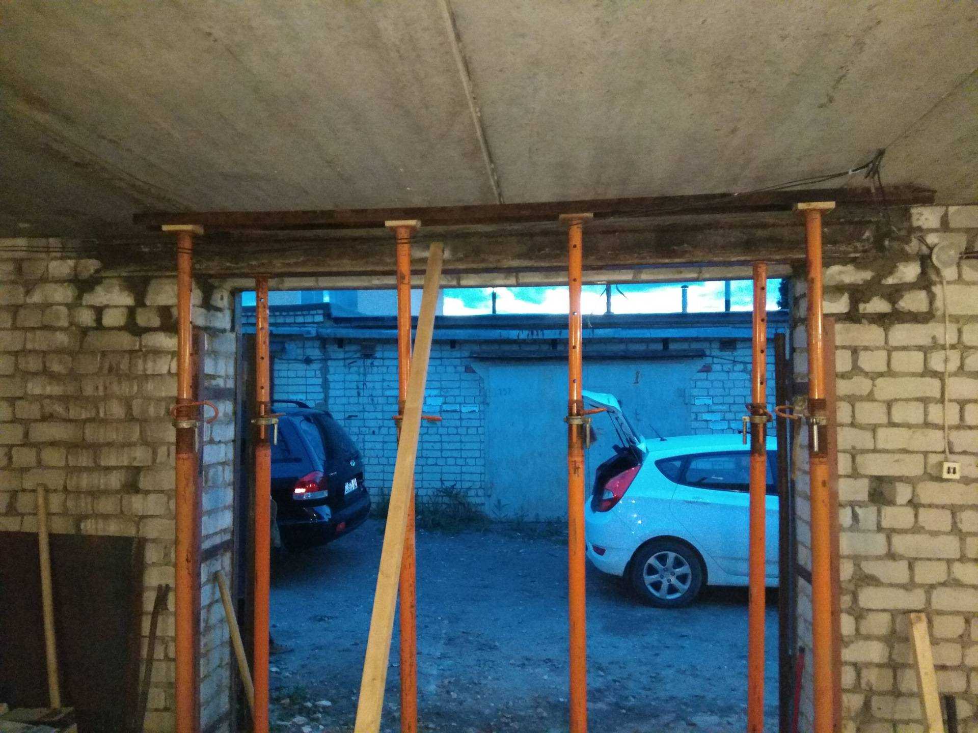 Стяжка для ворот гаража