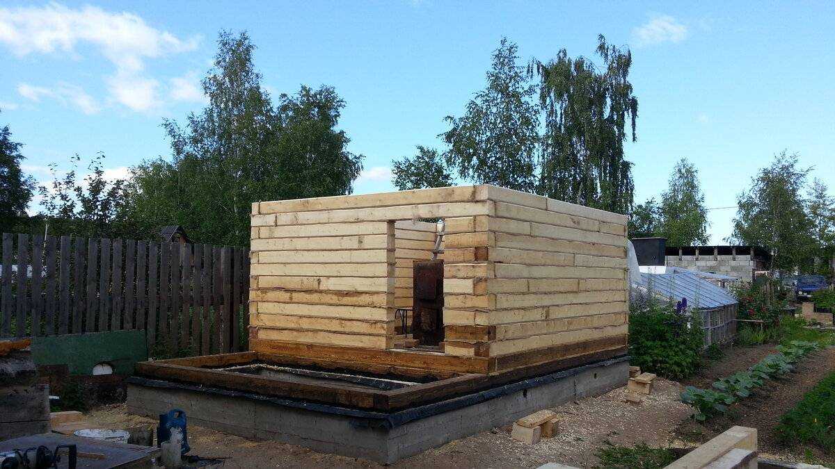 Каркасная баня своими руками — особенности строительства