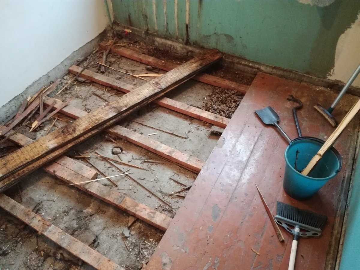Ремонт полов в хрущевке - делаем ремонт старого деревянного пола своими руками