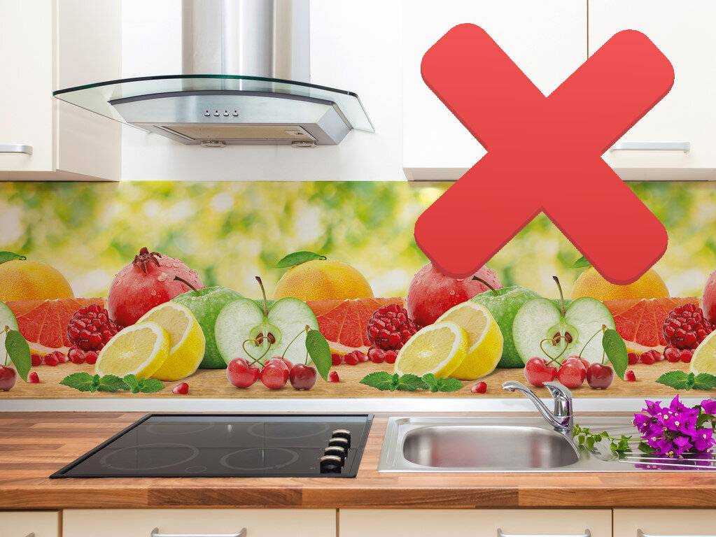 Виды панелей-фартуков для кухни и особенности фартука из пвх
