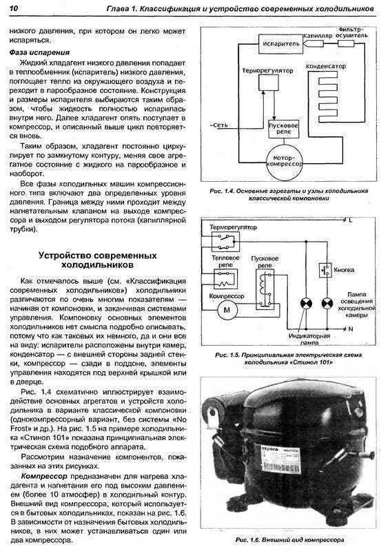 Схема подключения компрессора холодильника: как с конденсатором, включения напрямую