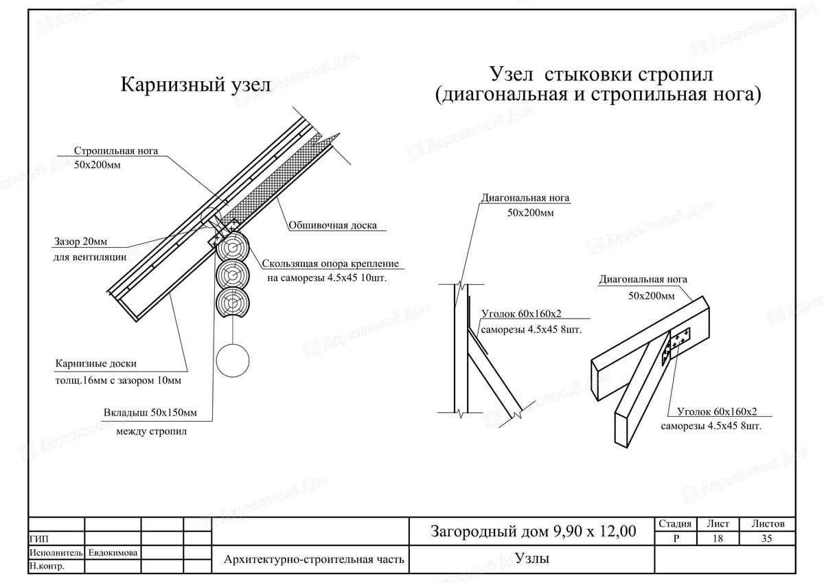 Скользящая система крепления опор стропильной фермы: преимущества, особенности, монтаж