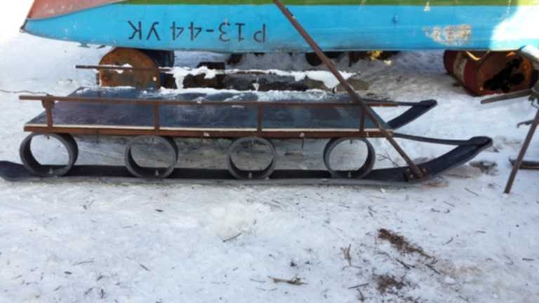 Усиление пластиковых саней-волокуш для мотобуксировщика — offroadrest.ru